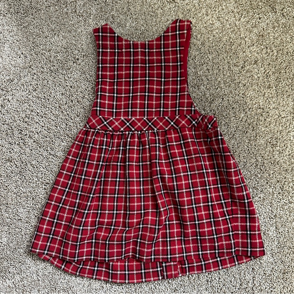 Zara Red Plaid Jumper for Toddlers, size 2-3 years - Picture 3 of 3